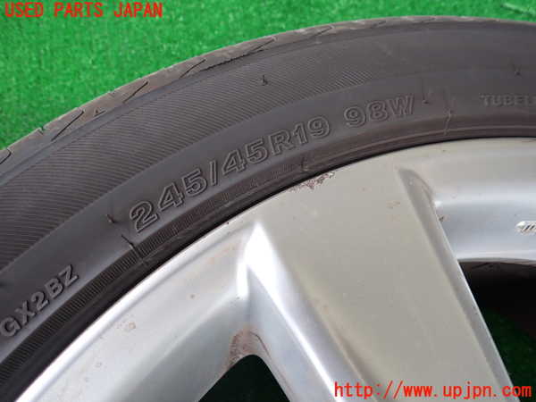 1UPJ-9240499046]レクサス・LS600h(UVF45)タイヤ　ホイール　1本① 245/45R19 中古_2