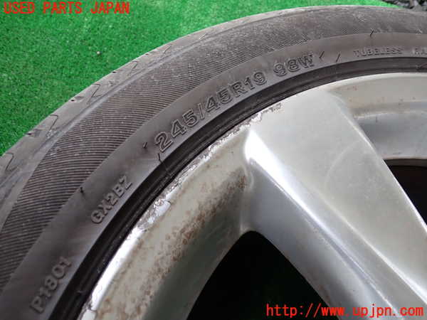 1UPJ-9240499049]レクサス・LS600h(UVF45)タイヤ　ホイール　1本④ 245/45R19 中古_2