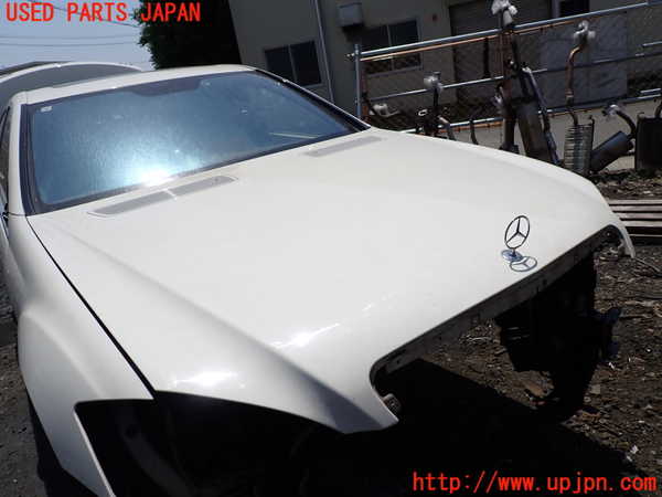1UPJ-9240501060]ベンツ S550 ロング(221171 W221)ボンネットフード 中古_2