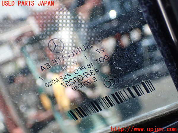 1UPJ-9240501290]ベンツ S550 ロング(221171 W221)右後ドア  SUNGATE M700 43R-000257 中古_5