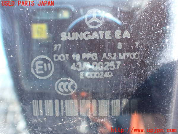 1UPJ-9240501320]ベンツ S550 ロング(221171 W221)左後ドア  SUNGATE M700 43R-000257 中古_5