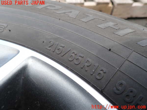 1UPJ-9240519033]アルファードハイブリッド(ATH10W)タイヤ　ホイール　1本③ 215/65R16 中古_2