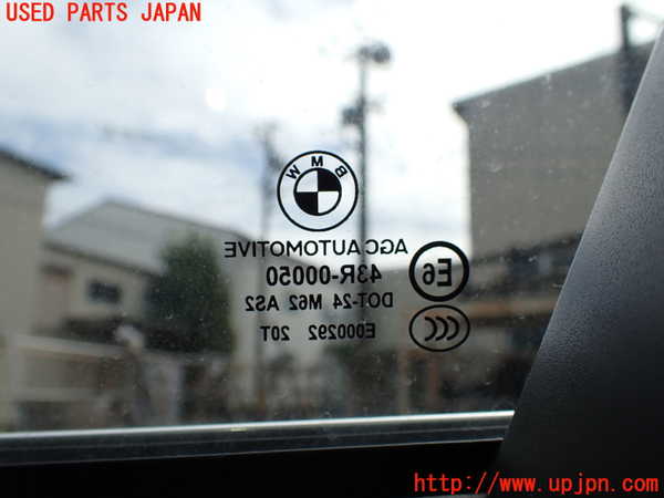 1UPJ-9240521230]BMW アクティブハイブリッド5 F10(AH5)(FZ35)右前ドア AGC M62 中古_5