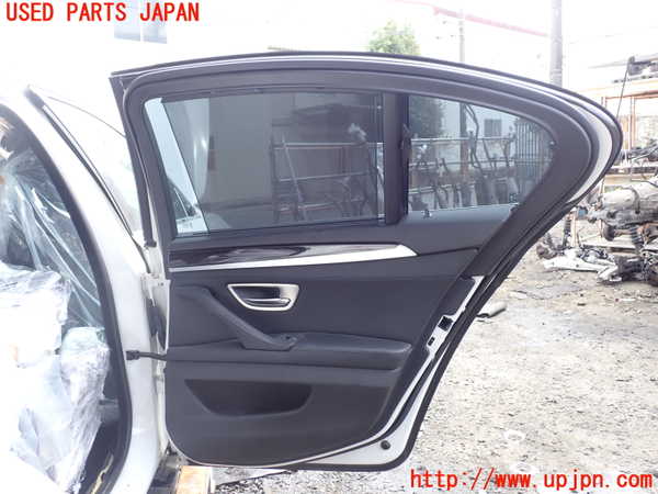 1UPJ-9240521290]BMW アクティブハイブリッド5 F10(AH5)(FZ35)右後ドア AGC M25 中古_4
