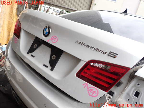 1UPJ-9240521500]BMW アクティブハイブリッド5 F10(AH5)(FZ35)トランク 中古_2