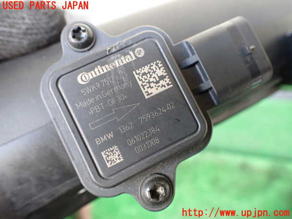 1UPJ-9240526320]BMW アクティブハイブリッド5 F10(AH5)(FZ35)エアフロメーター エアマスセンサー 中古_3
