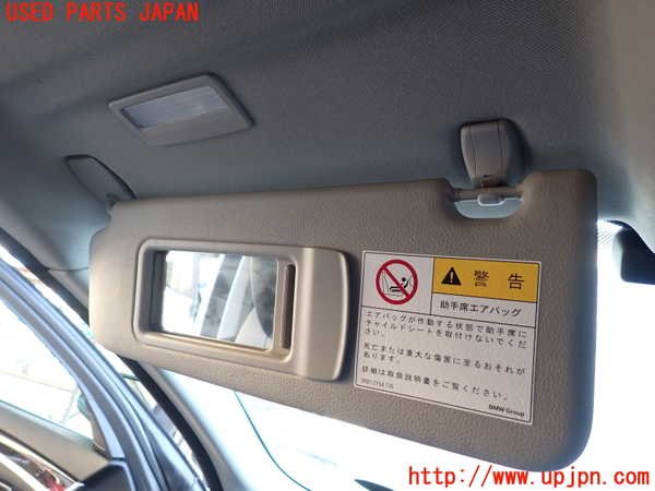 1UPJ-9240527630]BMW アクティブハイブリッド5 F10(AH5)(FZ35)室内サンバイザー左側 中古_3
