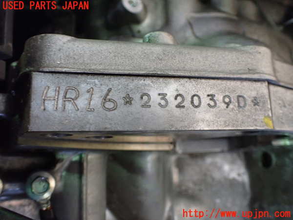 1UPJ-9240552010]NV200 バネット バン(VM20)エンジン HR16DE 中古_4