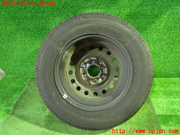 1UPJ-9240559022]NV200 バネット バン(VM20)タイヤ　ホイール　1本② 165/80R14 中古_4