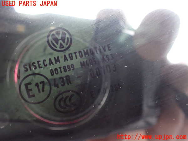 2UPJ-9240561380]VW アルテオン シューティングブレーク(3HDNUF)右クォーターガラス 中古(43R-00103 M485)_2