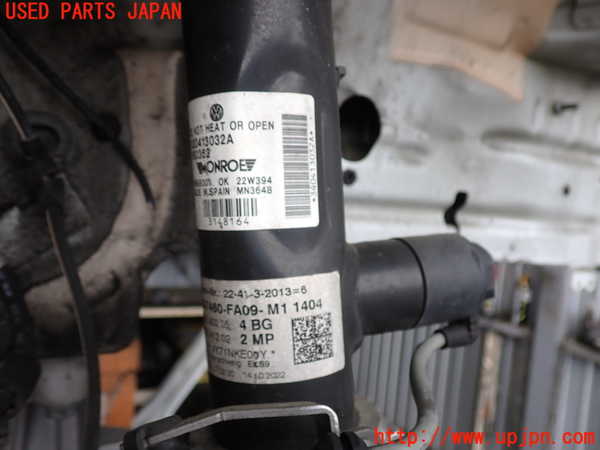 2UPJ-9240565015]VW アルテオン シューティングブレーク(3HDNUF)右フロントストラット 中古_2