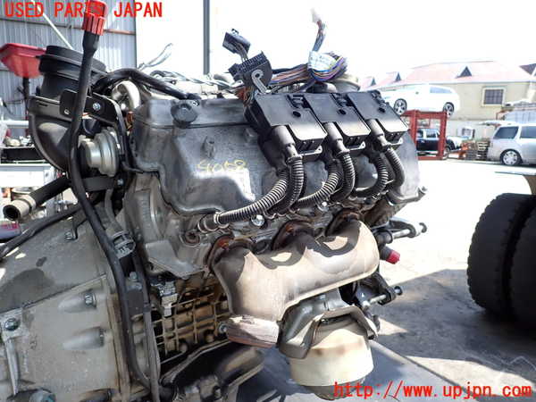 2UPJ-9240582010]ベンツ SL350(230467)(R230)エンジン 112M37 中古_3