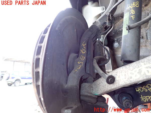 2UPJ-9240584290]ベンツ SL350(230467)(R230)右フロントナックルハブ 中古_2
