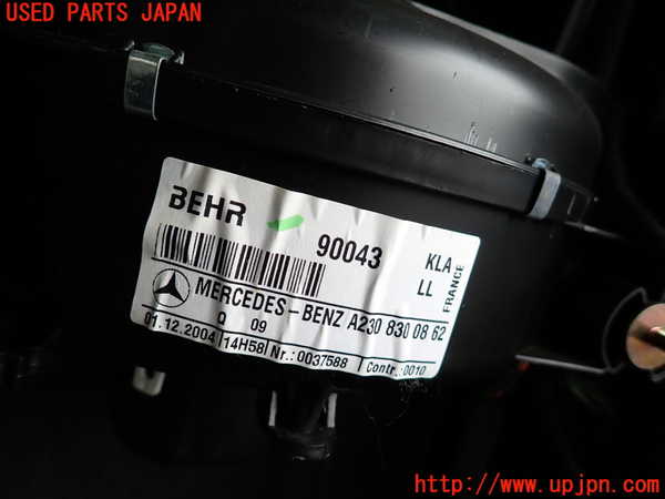 2UPJ-9240586081]ベンツ SL350(230467)(R230)エバポレーター1 中古_5