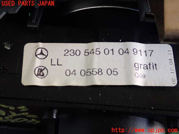 2UPJ-9240586285]ベンツ SL350(230467)(R230)ライトスイッチ 中古_4