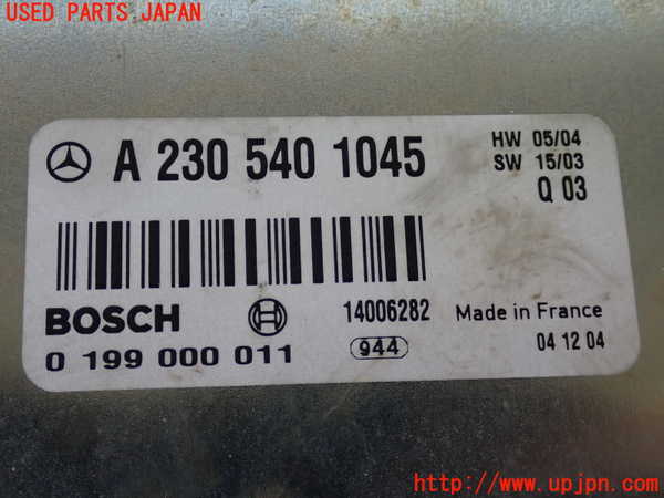 2UPJ-9240586148]ベンツ SL350(230467)(R230)コンピューター3 中古_3