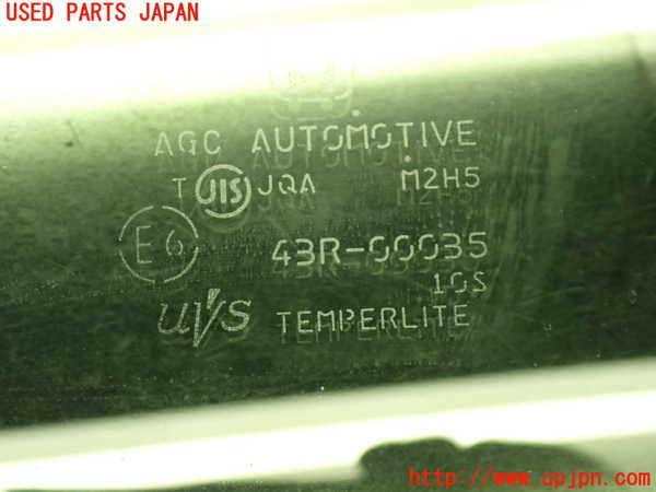 1UPJ-9240611268]S660(JW5)左ドアガラス AGC M2H5 中古_5