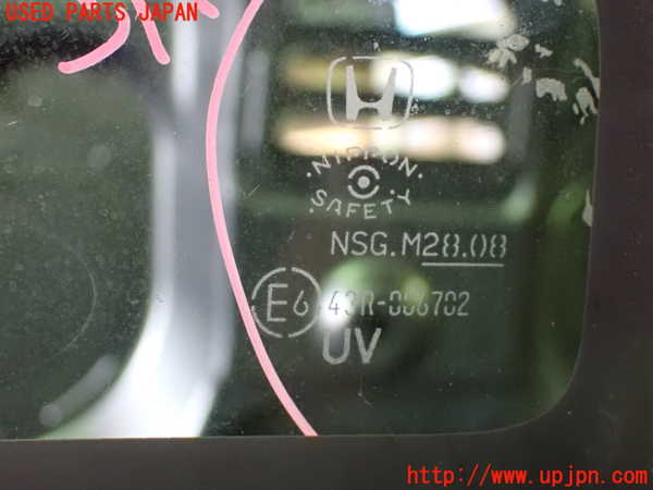 1UPJ-9240611380]S660(JW5)右クォーターガラス NSG M28.O8 中古_2
