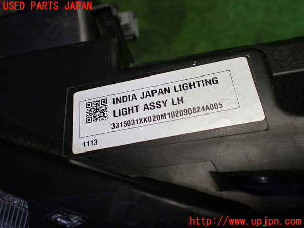 1UPJ-9240621132]WR-V(DG5)左ヘッドライト LED 【ジャンク】_4