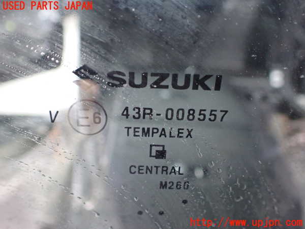 1UPJ-9240641382]ジムニー(JB64W)左クォーターガラス 中古(43R-008557 M260)_3