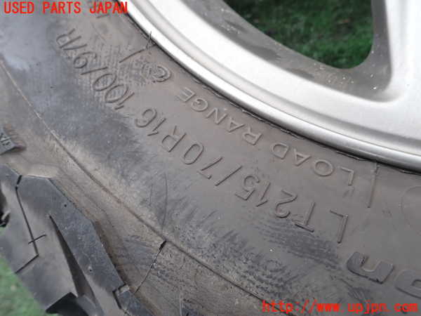 1UPJ-9240649034]ジムニー(JB64W)タイヤ　ホイール　1本④ LT215/70R16 中古_2