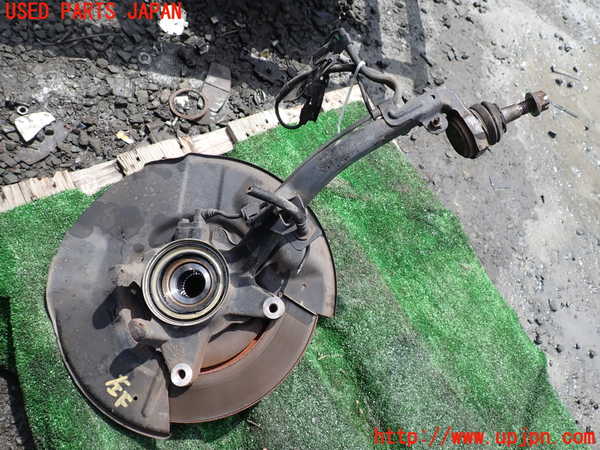 1UPJ-9240654295]ランクルプラド(RZJ95W)左フロントナックルハブ 中古_2