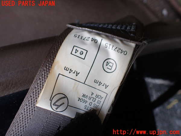 1UPJ-9240657155]ランクルプラド(RZJ95W)右2列目シートベルト 中古_3