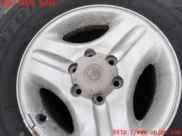 1UPJ-9240659034]ランクルプラド(RZJ95W)タイヤ　ホイール　1本④ 265/70R16 中古_2