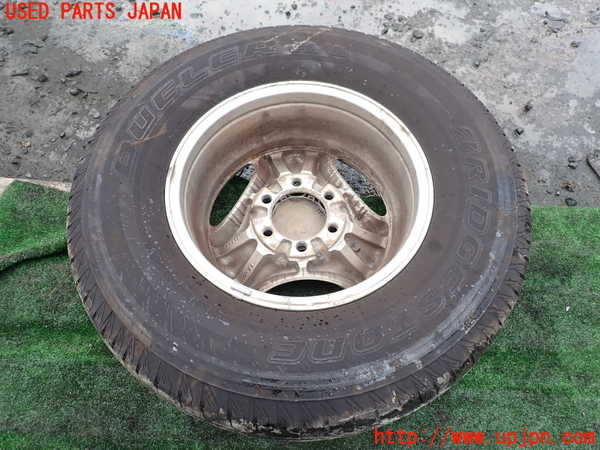 1UPJ-9240659034]ランクルプラド(RZJ95W)タイヤ　ホイール　1本④ 265/70R16 中古_4