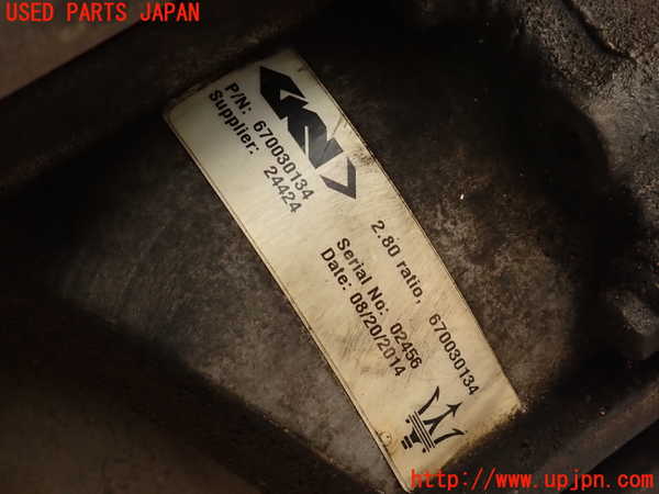 2UPJ-9240684355]マセラティ・クアトロポルテ(MQP30A)リアデフ 中古_3