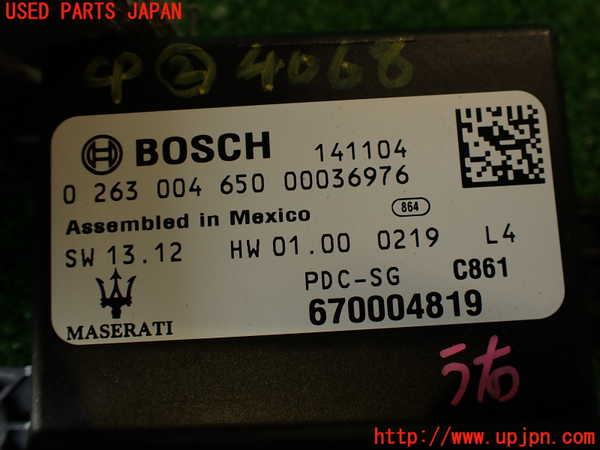 2UPJ-9240686147]マセラティ・クアトロポルテ(MQP30A)コンピューター2 中古 670004819_4