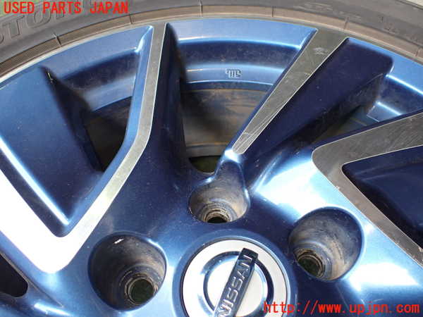 2UPJ-9240699039]日産リーフ(ZE1)タイヤ　ホイール　1本④ 215/50R17 中古_3