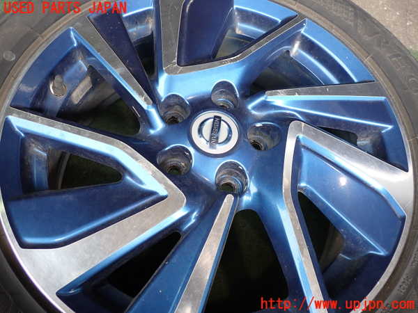 2UPJ-9240699037]日産リーフ(ZE1)タイヤ　ホイール　1本② 215/50R17 中古_2