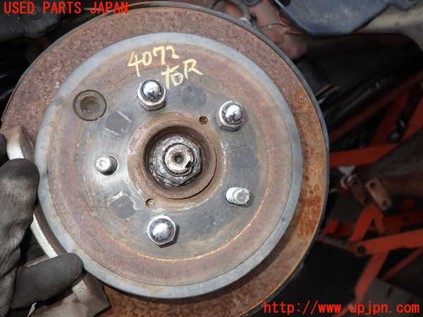 2UPJ-9240724300]８６(BRZ)(ZN6)右リアナックルハブ 中古_2