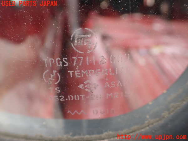 1UPJ-9240831382]ランクル40系(BJ41V)左クォーターガラス 中古 ASAHI M215_2