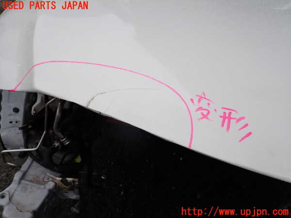 1UPJ-9240841060]ハリアー ハイブリッド(AXUH80)ボンネットフード 中古_4
