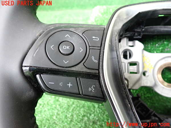 1UPJ-9240847855]ハリアー ハイブリッド(AXUH80)ステアリングホイール 中古_2
