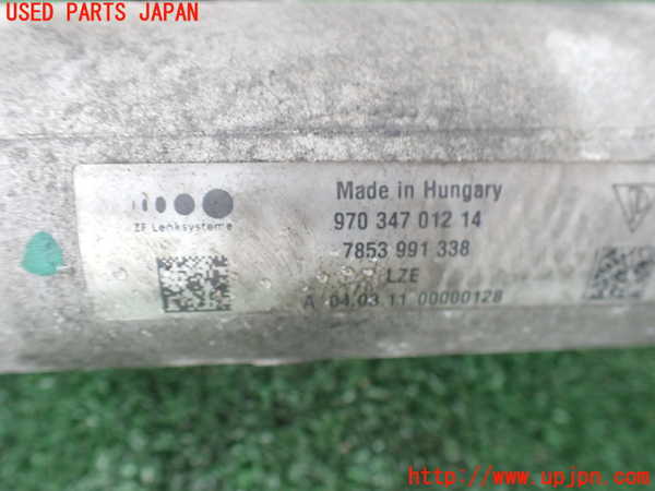 2UPJ-9240854235]ポルシェ・パナメーラ(970M46(改))パワステギアボックス 中古_3