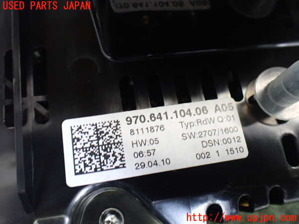 2UPJ-9240856170]ポルシェ・パナメーラ(970M46(改))スピードメーター 中古_4