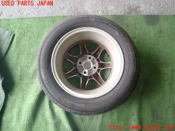 1UPJ-9240869021]ロードスター(NA8C)タイヤ　ホイール　1本① 185/60R14 中古_2