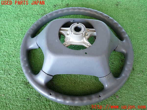 2UPJ-9240877855]ランクルプラド(KZJ95W)ステアリングホイール 中古_4