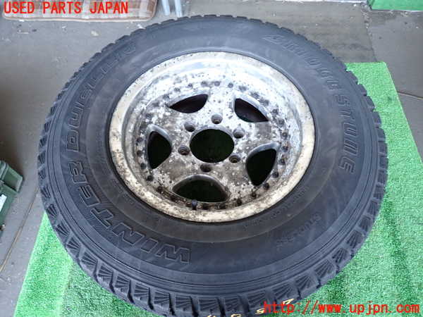 2UPJ-9240879032]ランクルプラド(KZJ95W)タイヤ　ホイール　1本② 265/70R16 中古_2