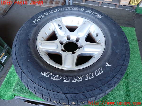 2UPJ-9240879033]ランクルプラド(KZJ95W)タイヤ　ホイール　1本③ 265/70R16 中古_2