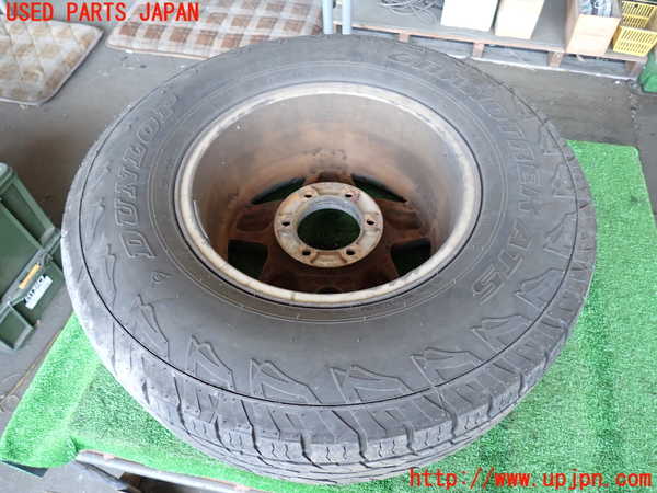 2UPJ-9240879033]ランクルプラド(KZJ95W)タイヤ　ホイール　1本③ 265/70R16 中古_5