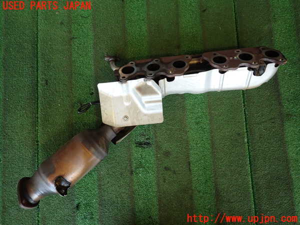 2UPJ-9240882042]センチュリー(GZG50)エキマニ2 （触媒 マニバーター）中古_4