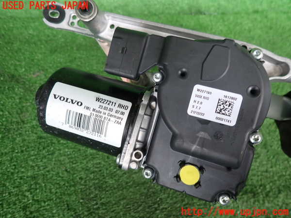 2UPJ-9240906770]ボルボ・V60(ZB420TM)フロントワイパーモーター 中古_2