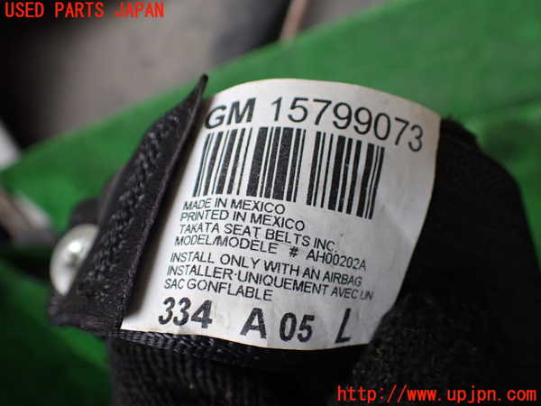 1UPJ-9240927045]ハマーH3(不明)運転席シートベルト 中古_2