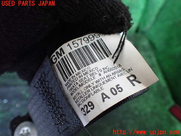1UPJ-9240927075]ハマーH3(不明)助手席シートベルト 中古_2