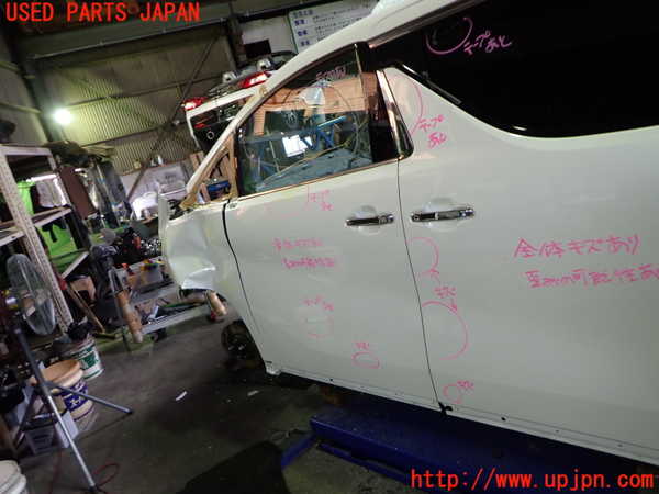 1UPJ-9240951260]アルファード(AGH30W)左前ドア NSG M5O5 中古_2