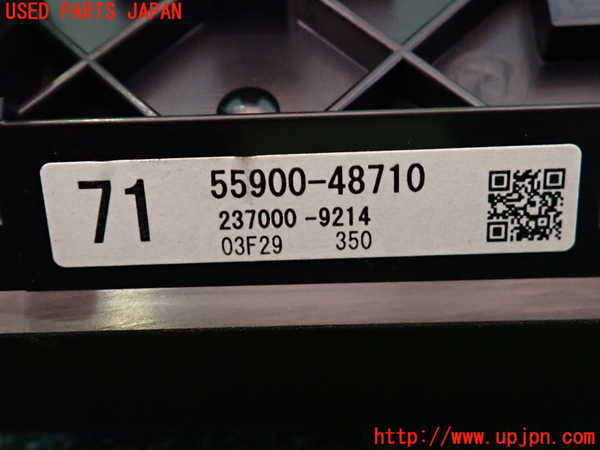 2UPJ-9240966066]ハリアー(MXUA80)エアコンスイッチ1 中古_3